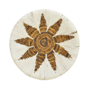 343 000101 2 Wall decorative Circy Argos The Classic wicker set of 3 pieces in white-beige color