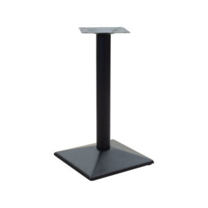 355 000006 Ova Argos The Classic metal table base in black shade 40x40x72cm