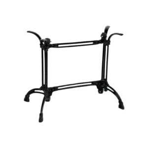 Basa Argos The Classic metal table base in black shade 82x50x71cm