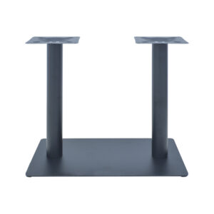 Givosa Argos The Classic metal table base in black shade 70x40x72cm