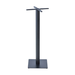 Stada Argos The Classic metal table bar base in black shade 40x40x108cm