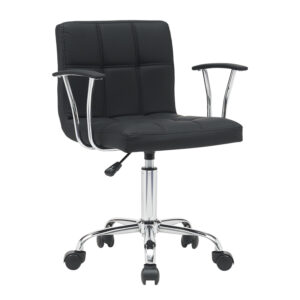 Office chair Buleco Argos The Classic pu black 56x46x74-86cm