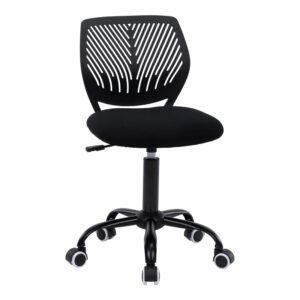 360 000013 Kid's office chair Kador Argos The Classic fabric mesh in black color 52x52x72-84cm
