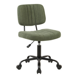 Office chair Warra Argos The Classic fabric in olive green shade 50x52x76-86cm