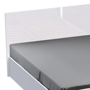 361 000021 1 Double bed Afina Argos The Classic in white color 160x200cm