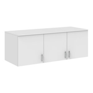 Royal Argos The Classic three-leaf wardrobe loft white 150x58x53cm