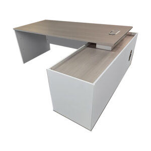 367 000003 2 Professional reversible work corner desk Armadi Argos The Classic sonoma-white 200x90x75cm