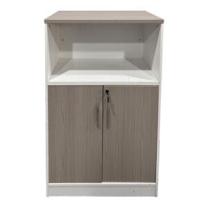 367 000010 1 Office cabinet Armadi Argos The Classic in sonoma-white color 80x40x120cm