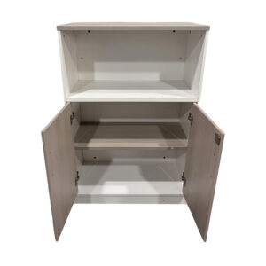 367 000010 2 Office cabinet Armadi Argos The Classic in sonoma-white color 80x40x120cm