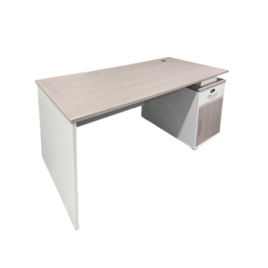 367 000012 scaled Work desk Armadi with cabinet Argos The Classic in sonoma-white 140x70x75cm