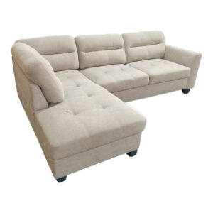 Corner sofa right corner Camile Argos The Classic beige fabric 270x174x95cm