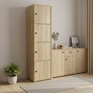 Gabino Argos The Classic column cabinet in sonoma shade 40x39x158cm