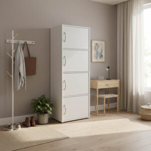 Soline Argos The Classic column cabinet in white shade 40x34.5x120cm