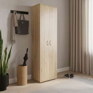 Shoe rack-wardrobe Racka Argos The Classic in sonoma shade 58x34x186cm