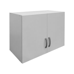 Two-door wardrobe loft Athos Argos The Classic in white color 80x42x60cm