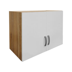 Two-door wardrobe loft Athos Argos The Classic in sonoma-white color 80x42x60cm