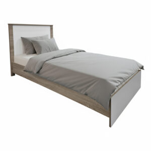 Athos Argos The Classic bed in sonoma-white shade 90x190cm