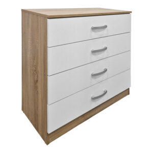 Athosa chest of drawers Argos The Classic in sonoma-white shade 80x40x79cm
