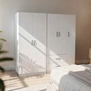 AthosI  Argos The Classic five-door wardrobe white 170x42x180cm