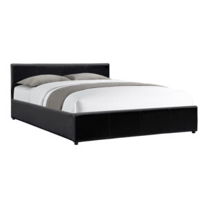 Dellia Argos The Classic bed with storage space pu black 150x200cm