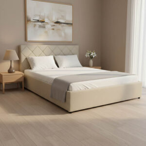 388 000007 1 Dreamie Argos The Classic bed with storage space, fabric, beige 160x200cm