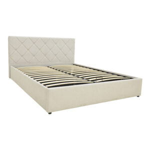 388 000007 3 Dreamie Argos The Classic bed with storage space, fabric, beige 160x200cm