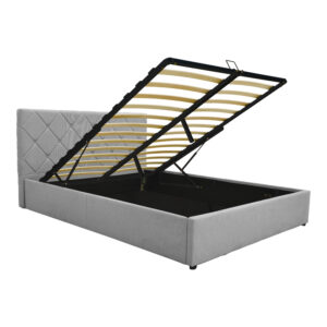 388 000008 2 Dreamie Argos The Classic bed with storage space, fabric, grey 160x200cm