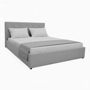 388 000008 Dreamie Argos The Classic bed with storage space, fabric, grey 160x200cm