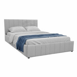 Snuggle  Argos The Classic bed with storage space, fabric grey 160x200cm