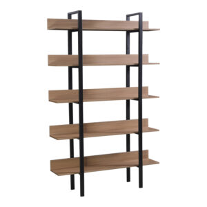 395 000004 1 Bookcase Boderta Argos The Classic in sonoma-black color 120x30x190cm