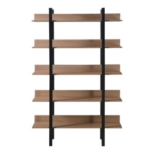 395 000004 2 Bookcase Boderta Argos The Classic in sonoma-black color 120x30x190cm