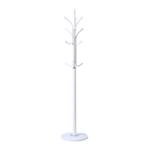Coat rack Keleste Argos The Classic metal in white color D37x175cm