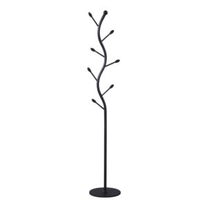 Coat rack Lelom Argos The Classic metal in black color D30x170cm