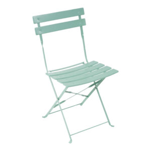 Bistro chair Argos The Classic metal folding in mint color 42x46x82cm