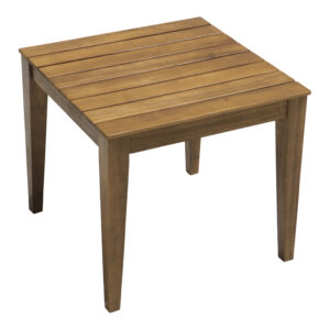 Table Napole Argos The Classic acacia wood in natural color 50x50x45cm