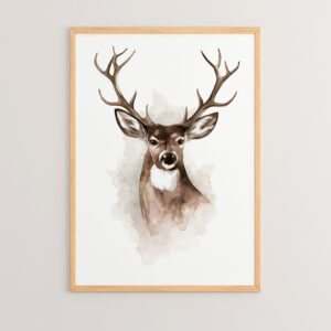 Wall art in frame Deereby Argos The Classic with digital print 33x1.5x48cm