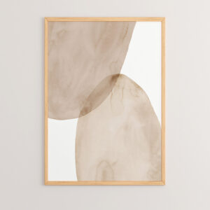 Wall art in frame Leya Argos The Classic with digital print 33x1.5x48cm