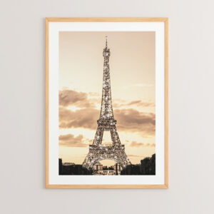Wall art in frame Parisa Argos The Classic with digital print 33x1.5x48cm