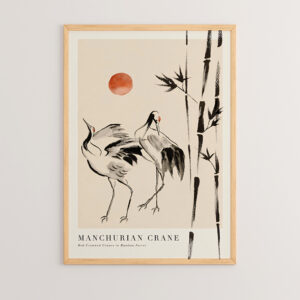 409 000019 Wall art in frame Birdo Argos The Classic with digital print 33x1.5x48cm