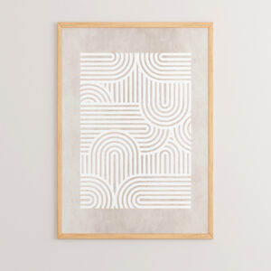 Wall art in frame Liny Argos The Classic with digital print 33x1.5x48cm