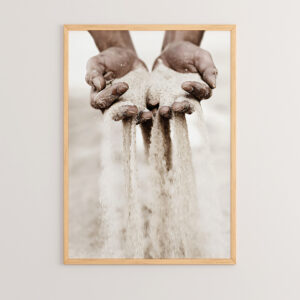 409 000023 Wall art in frame Ellery Argos The Classic with digital print 33x1.5x48cm