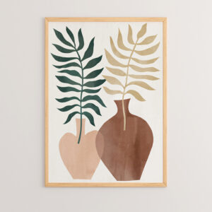 Wall art in frame Zela Argos The Classic with digital print 33x1.5x48cm
