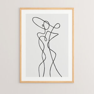 Wall art in frame Ladia Argos The Classic with digital print 33x1.5x48cm