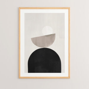 409 000038 Wall art in frame Serque Argos The Classic with digital print 33x1.5x48cm