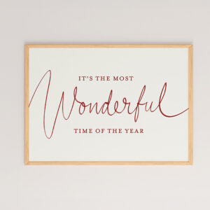 Wall art in frame Fulte Argos The Classic with digital print 48x1.5x33cm