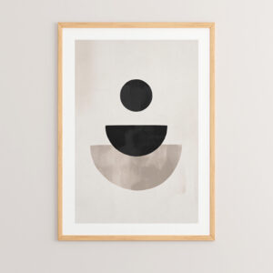 Wall art in frame Blener Argos The Classic with digital print 33x1.5x48cm