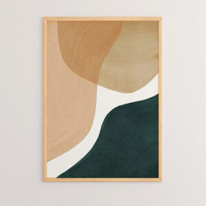 Wall art in frame Nebia Argos The Classic with digital print 33x1.5x48cm