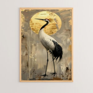 Wall art in frame Krezeo Argos The Classic with digital print 33x1.5x48cm