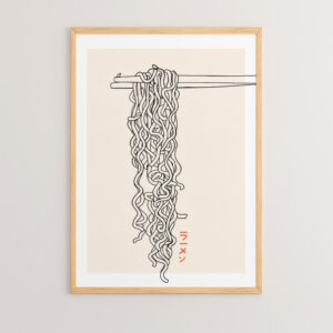 Wall art in frame Sed Argos The Classic with digital print 33x1.5x48cm