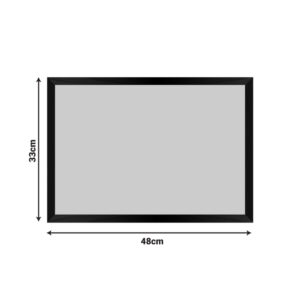 409 000064 1 Wall art in frame Dineria I Argos The Classic with digital print 48x1.5x33cm